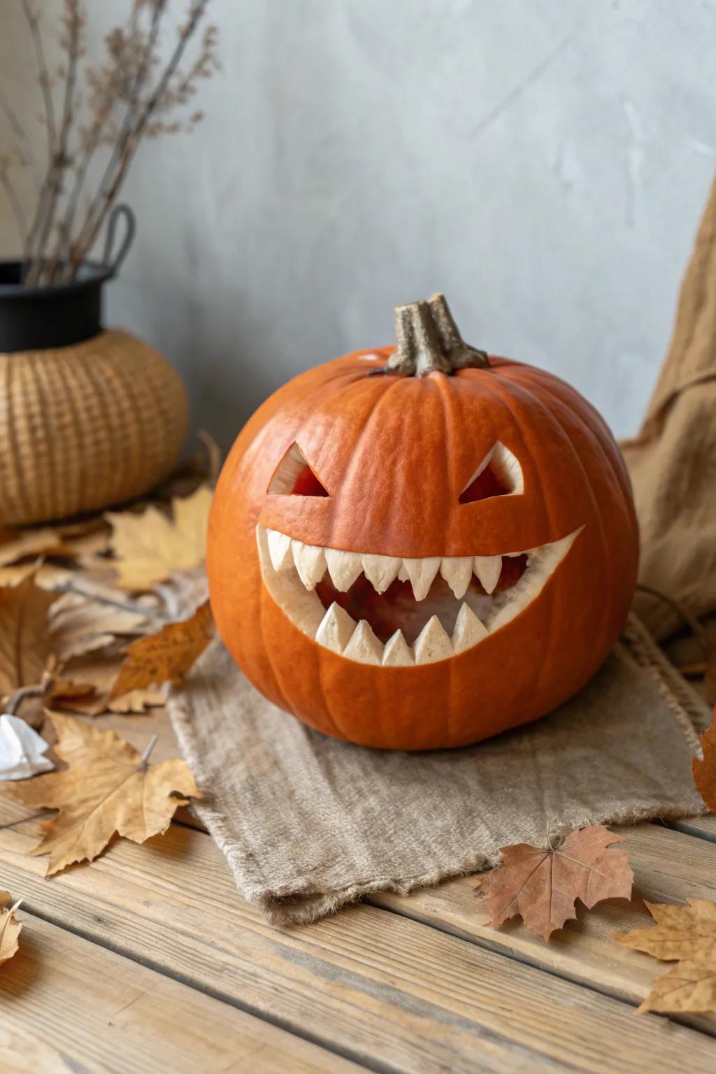 Savor the cheerful elegance of gourd season with a fang-tastic variation!