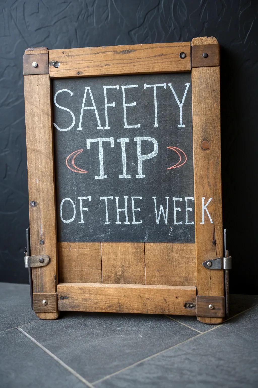 Stay informed and secure: Your weekly safety tip is here.
