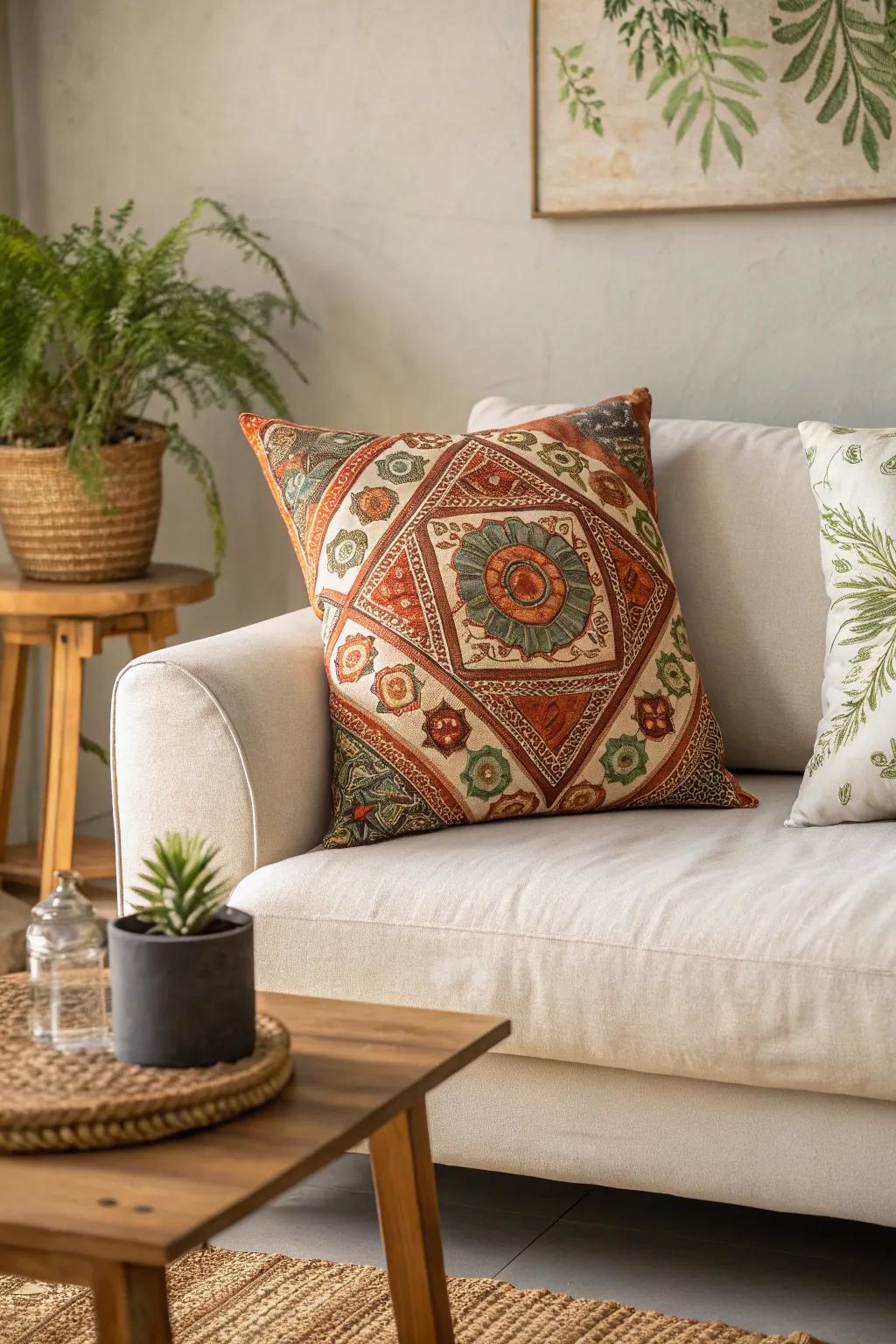 Inject a vibrant splash of color and expert artistry into your environment through these stunning cushion covers!