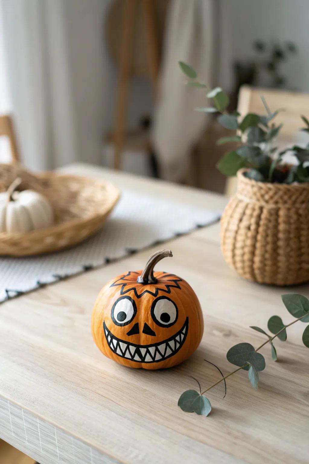 Express your ingenuity via fantastical painted gourds, guaranteeing longevity and infusing joy into your ornamentation!