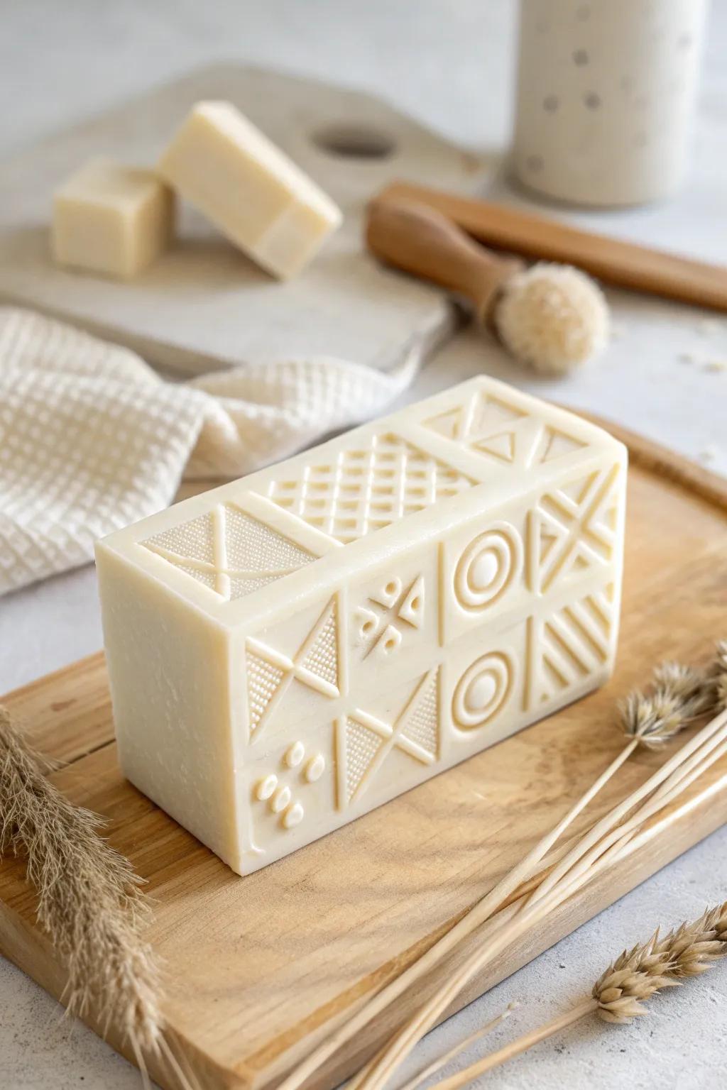 Artistic simplicity: Unveil the realm of sculpture with geometrical finesse.