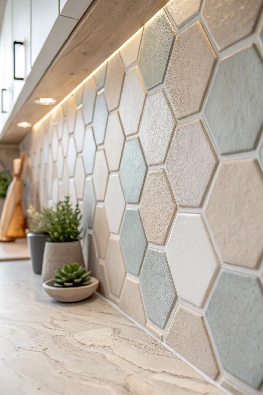 Uncover the allure of tessellation: Redesign your space through contemporary geometric wonders.