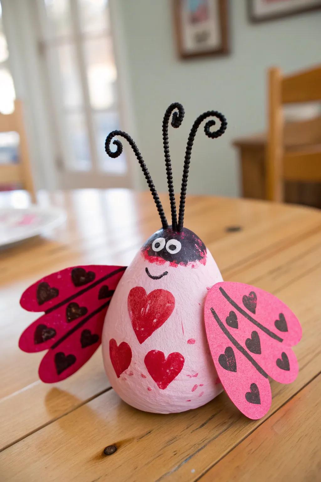 Adorable Handprint Love Bugs: A Sweet Valentine Craft for Little Hands