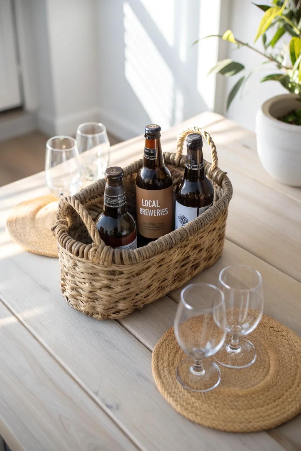 Uncover the happiness of a bespoke artisanal brew assortment for him this Valentine's Day. 🍻✨