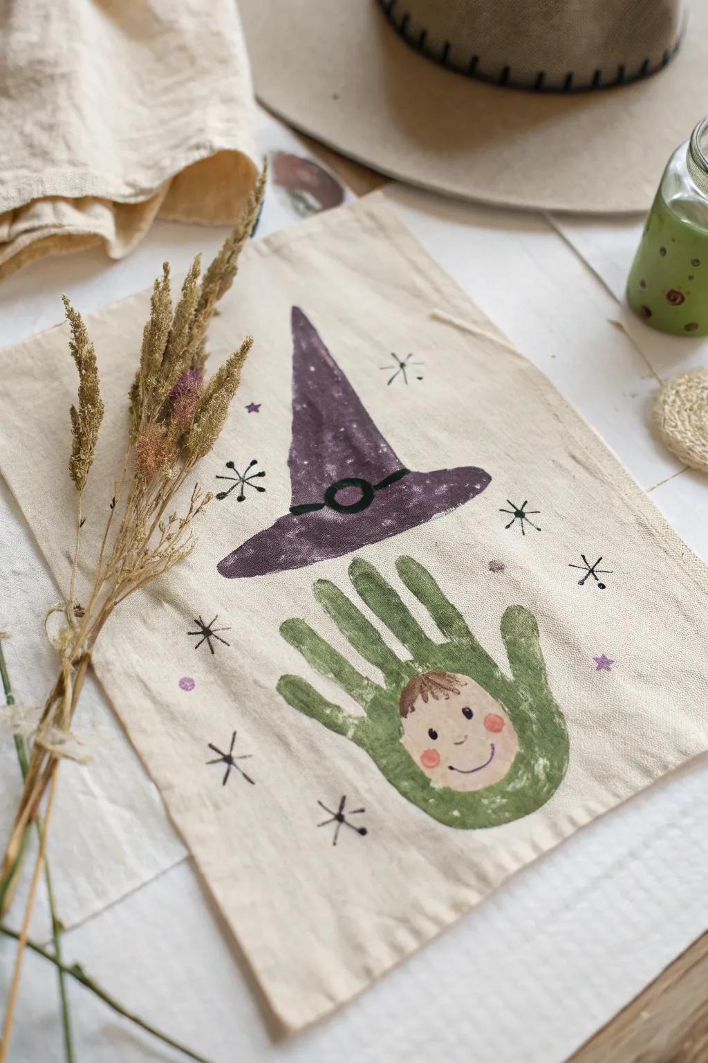 Crafting Magic: Converting Tiny Hands into Spellbinding Witch Art!