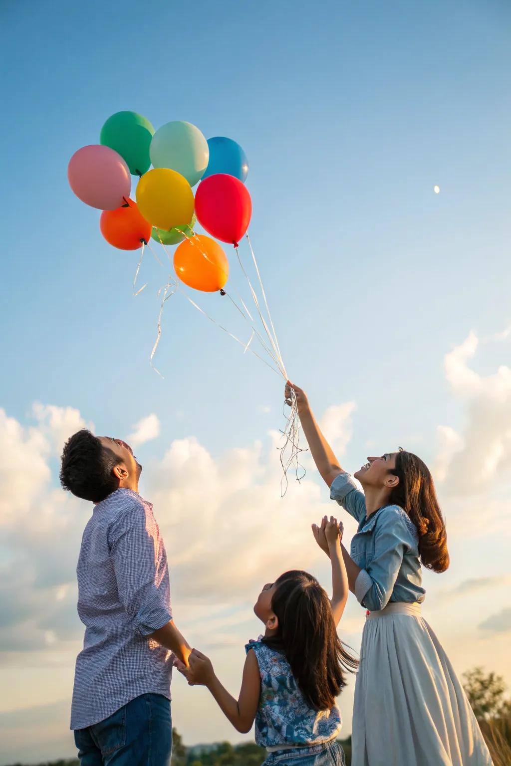 Add a joyous twist with a surprise element.