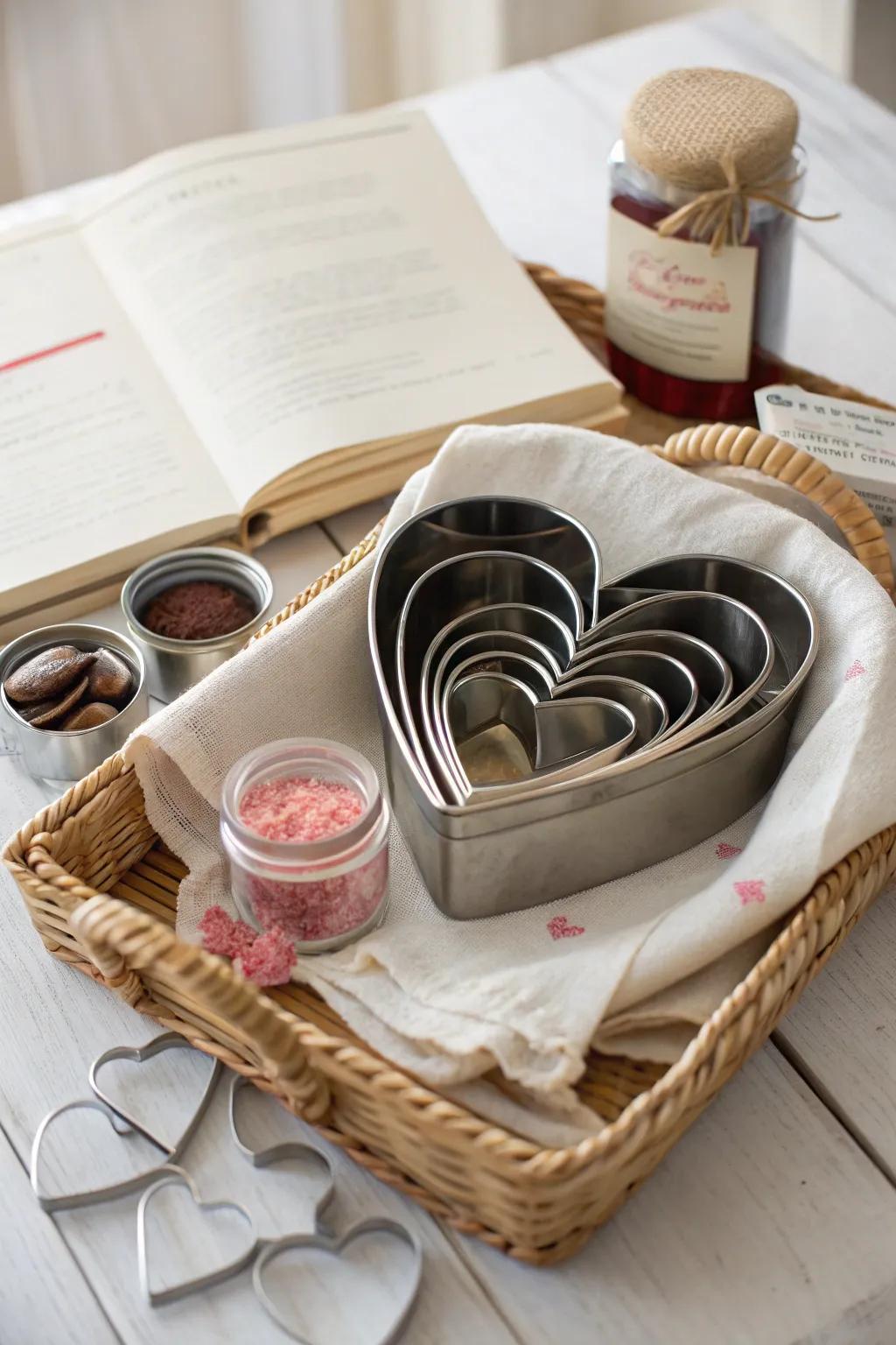 Create sweet memories together with this elegant Baking Lover's Selection, perfect for a homemade Valentine's Day surprise!