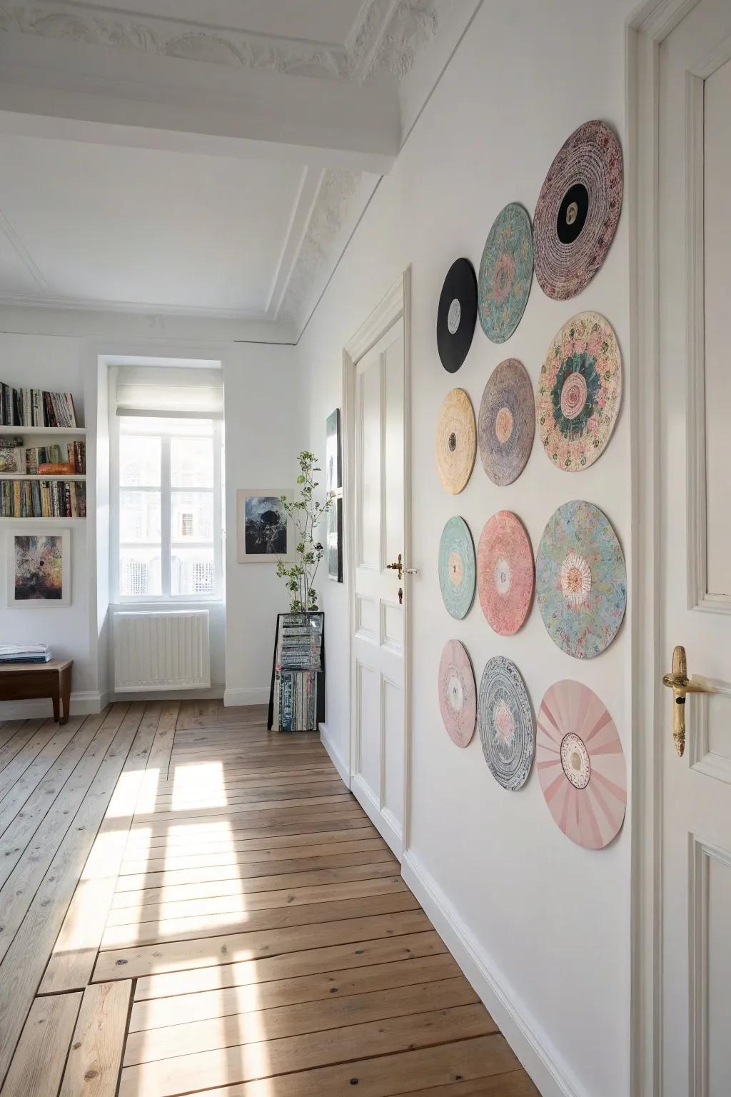 Remodel areas incorporating the sophistication of painted records, bridging artisanship through a minimalist approach.