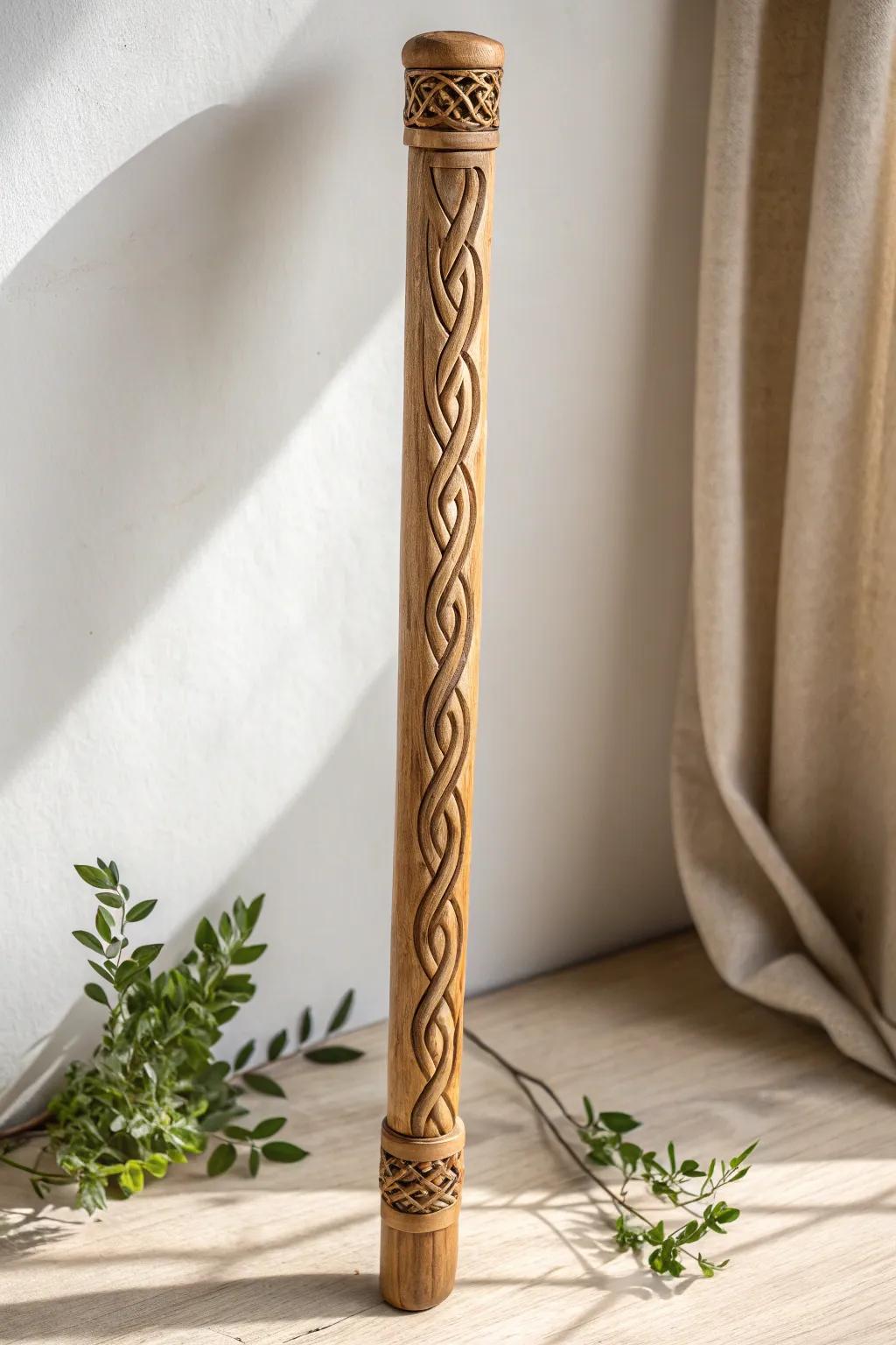 Delight in the grace of Celtic interlace – where simplicity converges with artistry in every curve and twist.