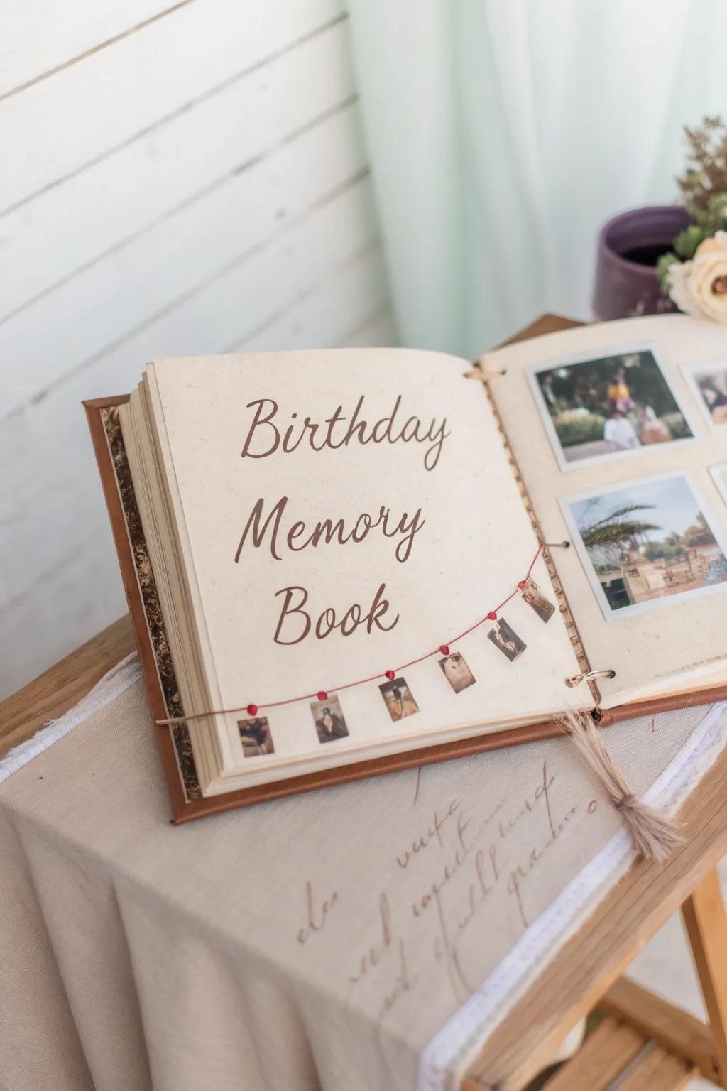 Celebrate life's voyage with a handcrafted chronicle of treasured memories.