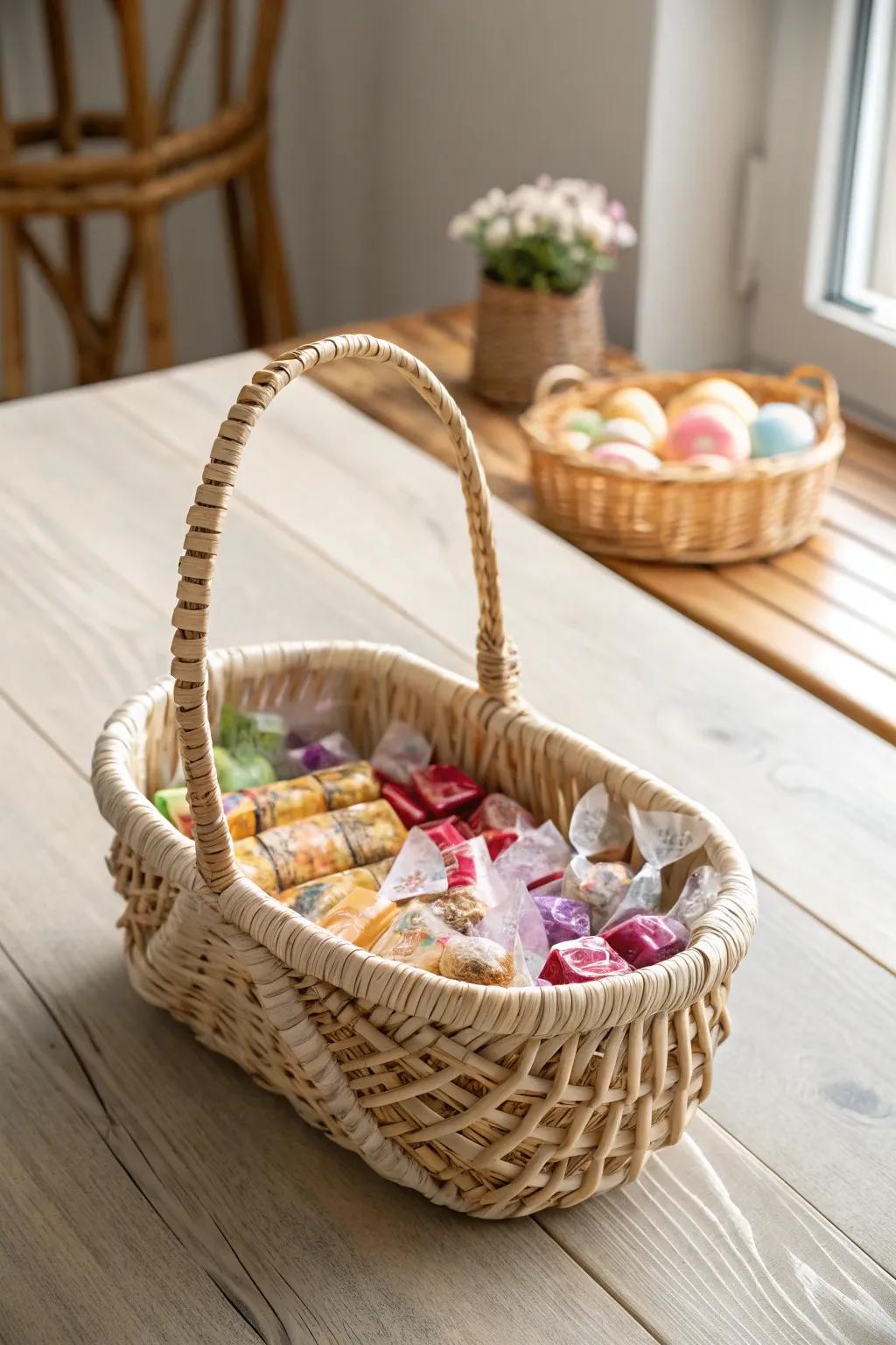 Sweet Surprises: Crafting the Ultimate Boo Basket with His Cherished Treats!