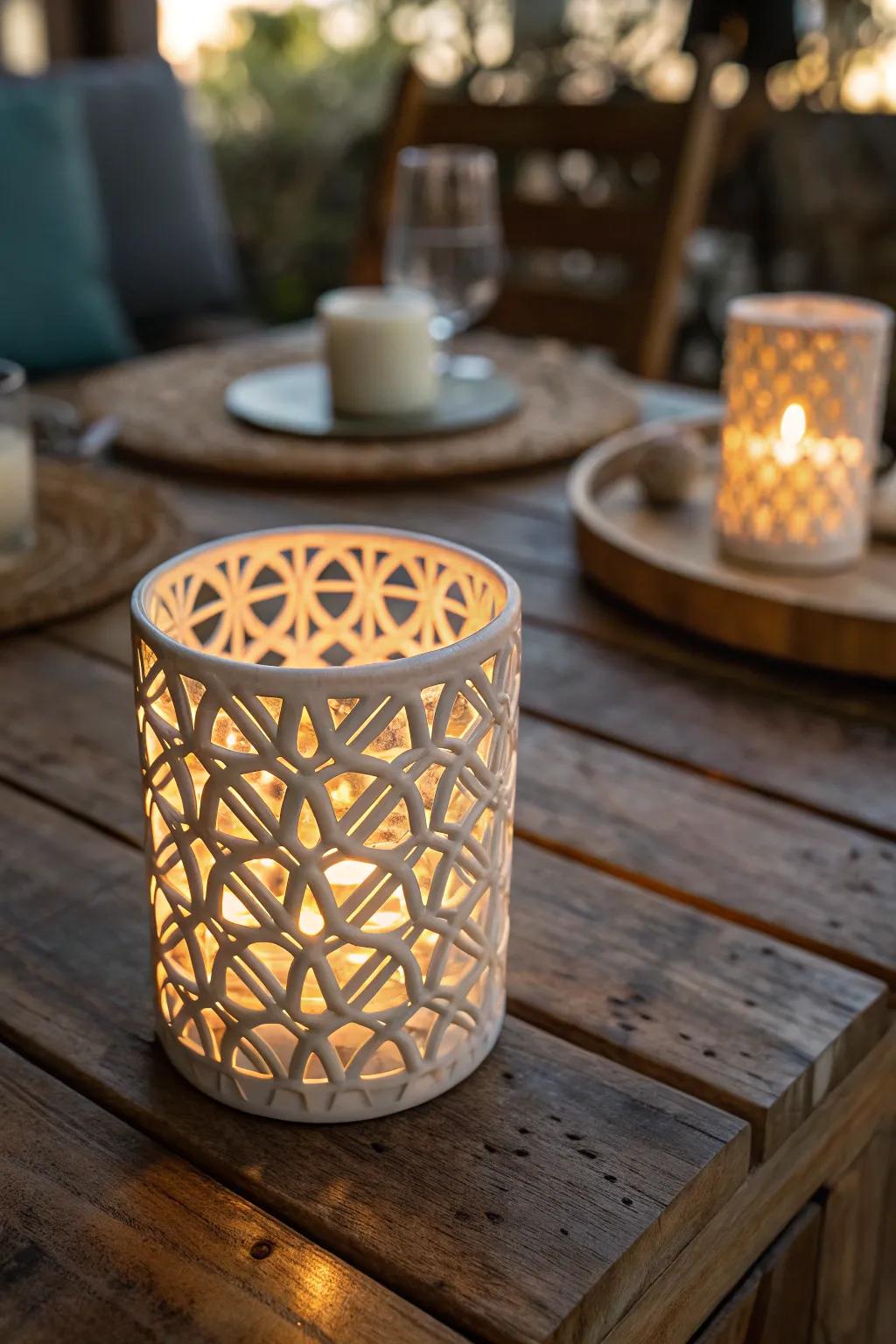 Adorn your space with the refined artistry of 3D-printed refinement.