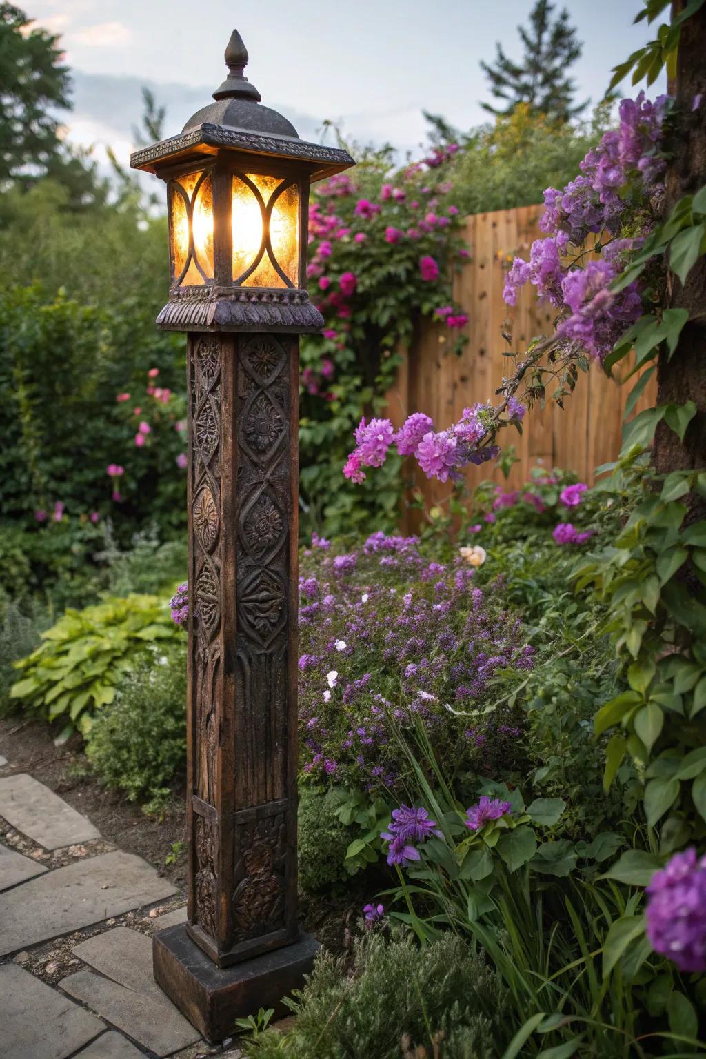 Light up your garden with handmade charm and flower-filled beauty.