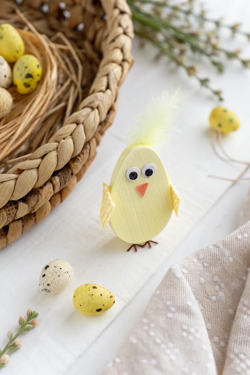 Embrace Easter with these lovable artisan bar chicks, tailored for small hands and innovative minds!