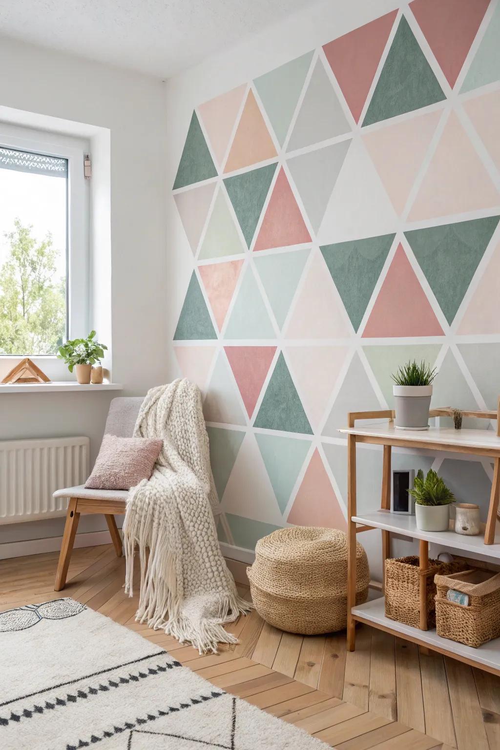 Elevate your environment with an element of geometric refinement.