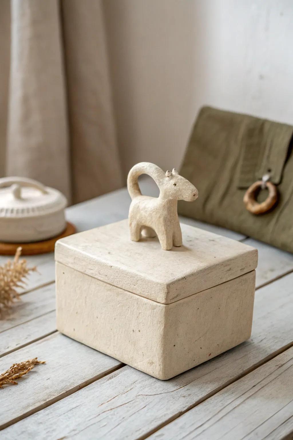 Infuse a playful element into your clay creations with eccentric grips that spark delight.