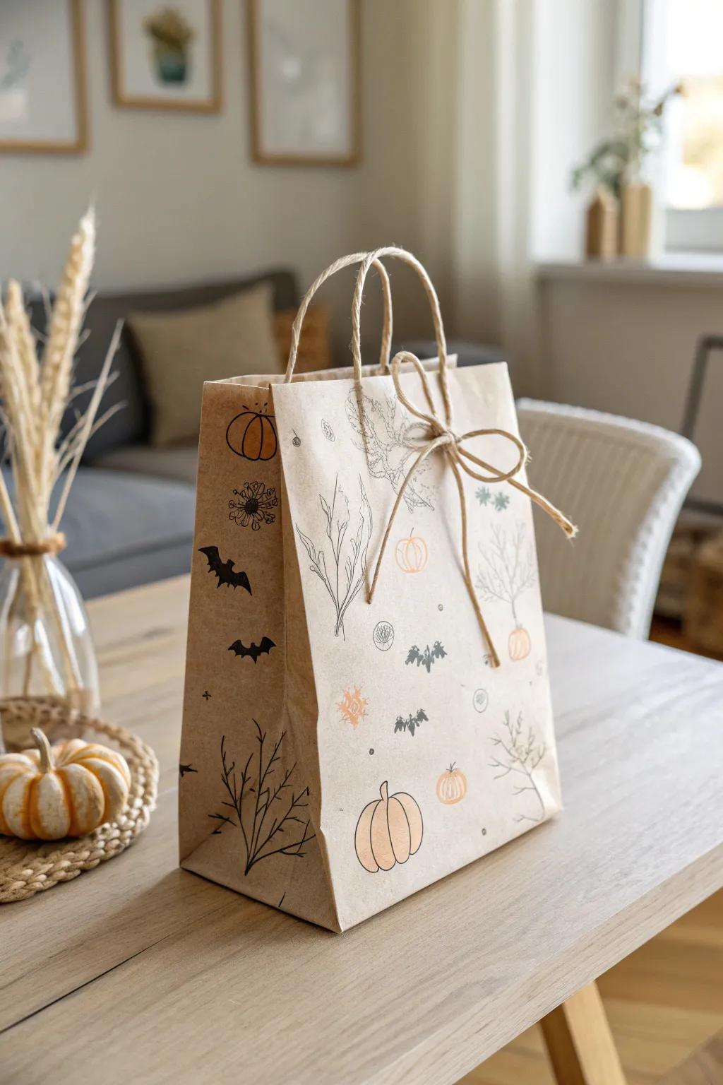 Embrace the thrill of the unknown with our stylish Halloween enigma pouches, where simplicity dances with spooky elegance.