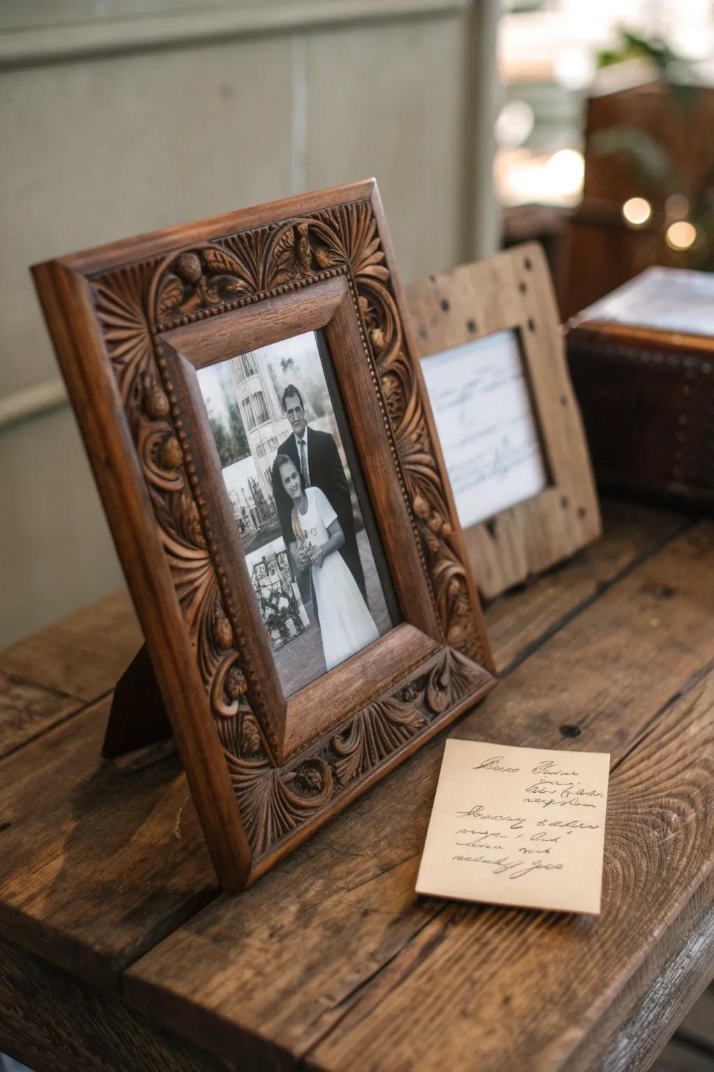 Memories lovingly crafted: A hint of affection and artistry for Father's Day.