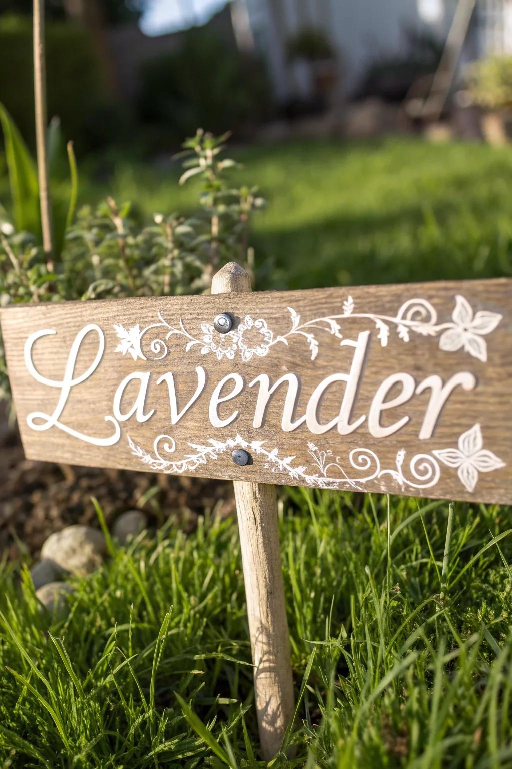 Impart a personal stamp to your garden with exquisitely handcrafted herb markers—where simplicity converges with allure.