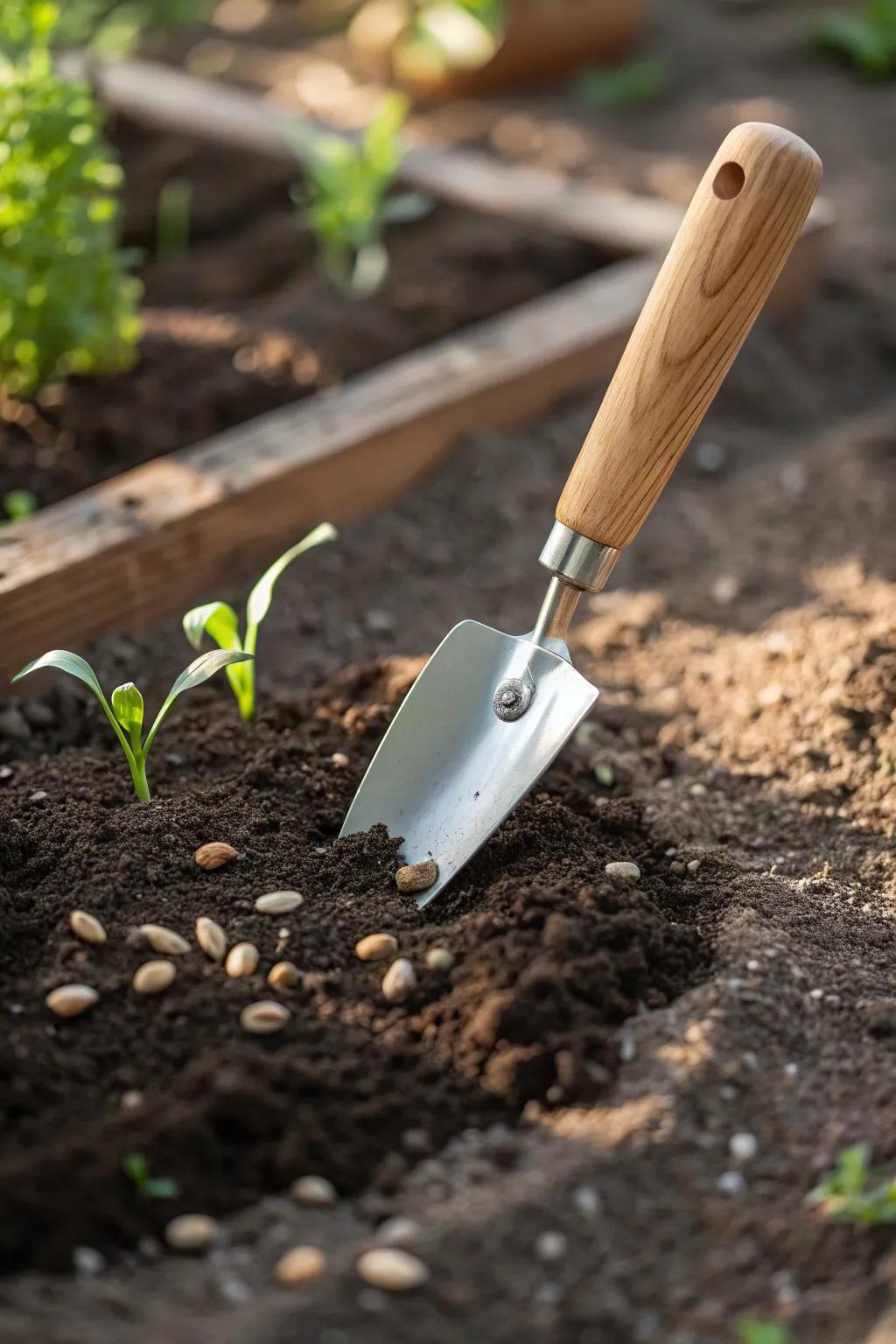 Embrace the elegance of planting directly into the earth for your horticultural retreat.