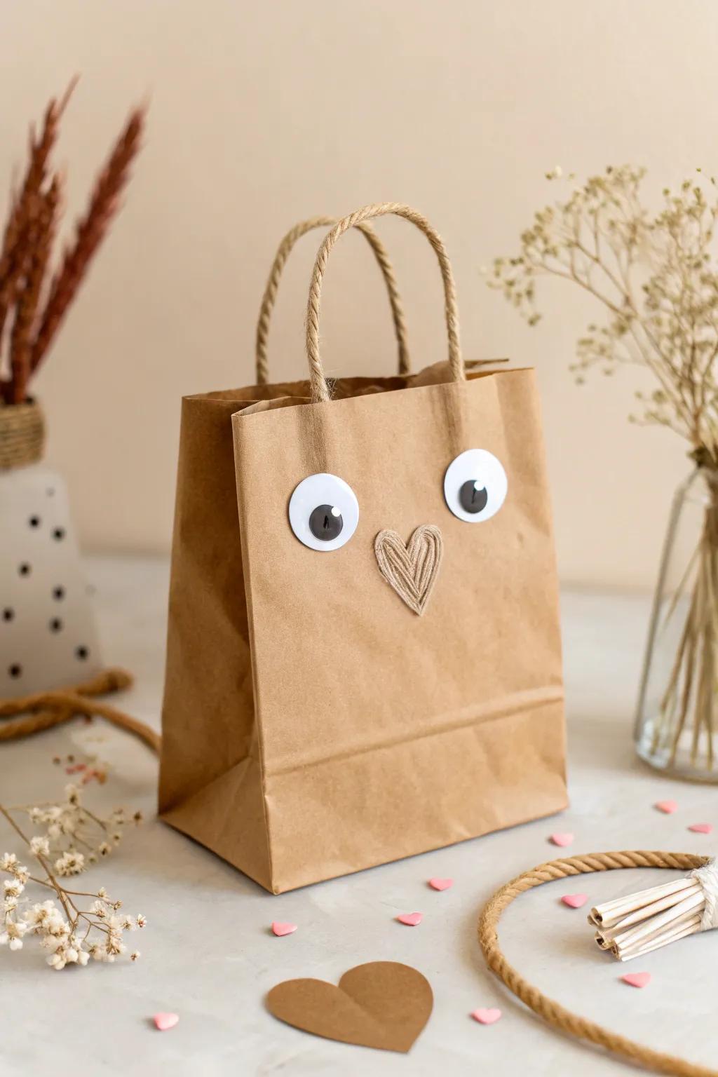 Transform a basic carrier into a whimsical Valentine’s delight with spherical moving eyes and a hint of Scandinavian appeal!