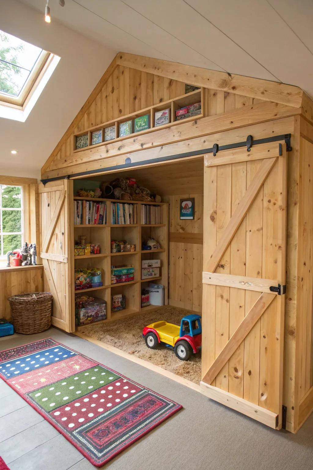 Custom carports offer storage and creative interaction.