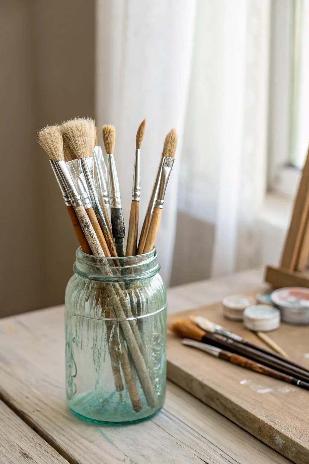 Convert found treasures into elegant applicator holders with a touch of Scandinavian Boho allure.