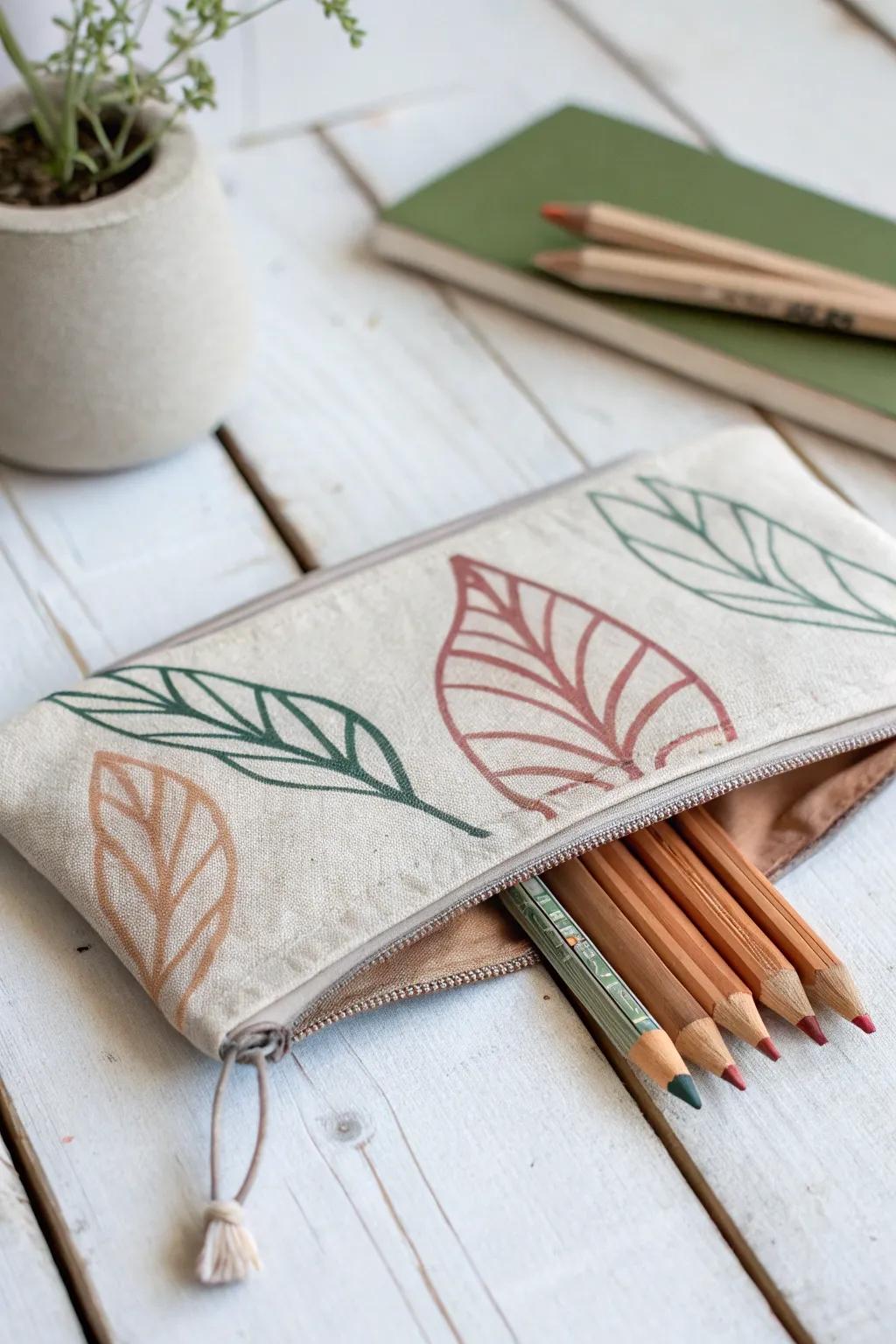 Redefine your pencil holder into a masterpiece through the application of hand-painted abstract designs, certain to spark engaging dialogues!