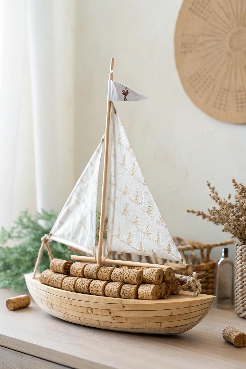 Embark on imaginative escapades with these enchanting bottle stopper pirate skiffs, ideally suited for diminutive voyagers!