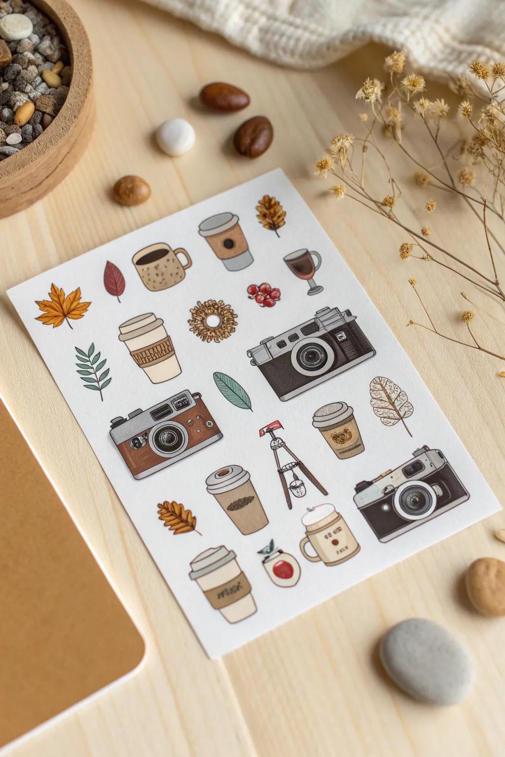 Transform the ordinary into extraordinary with charming ordinary item adhesive embellishments.