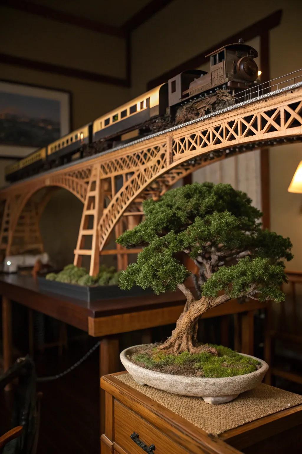 Elevate your rail designs with handcrafted viaducts, adding a touch of artistry and dimension.