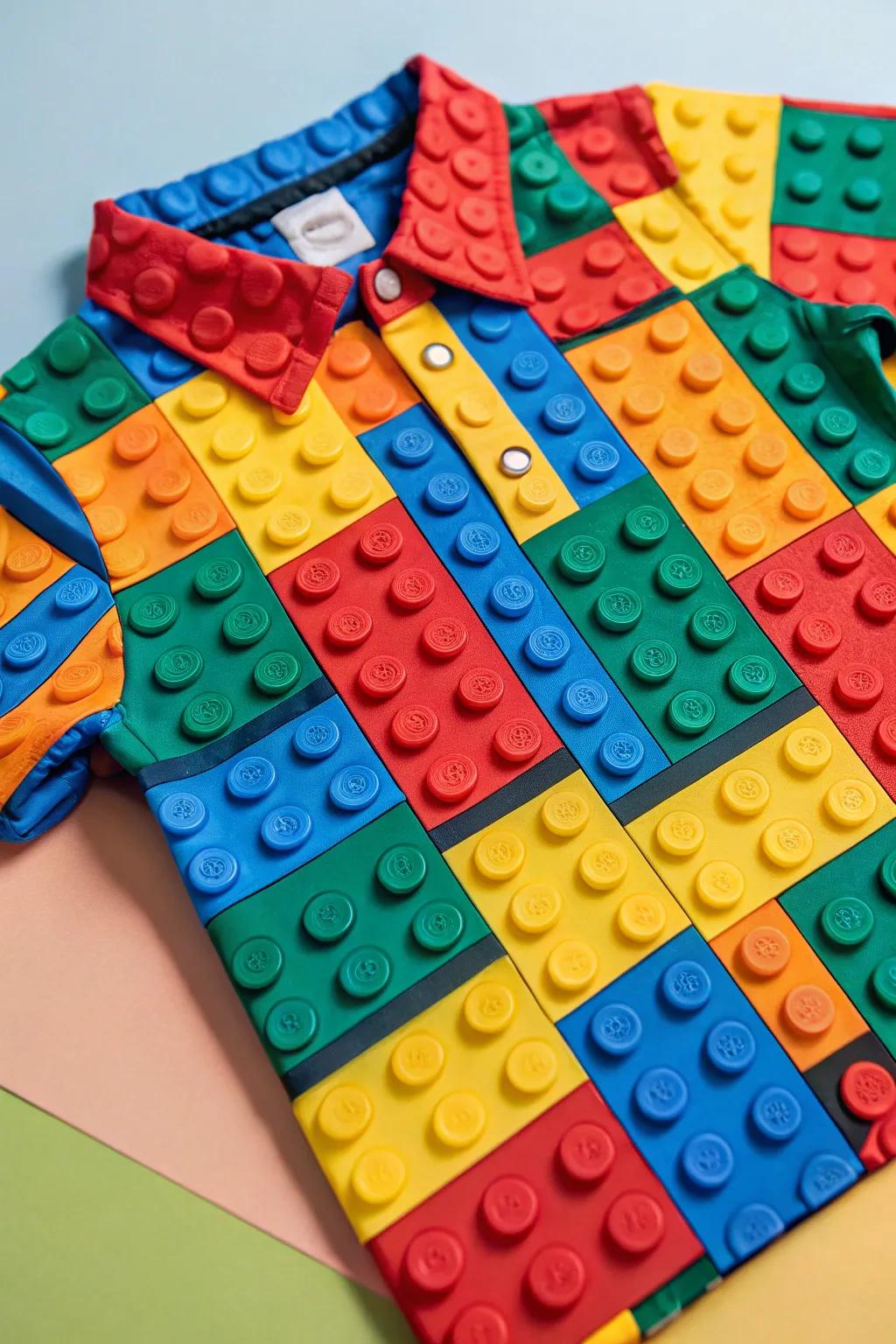 Release imagination with this remarkable Construction Builder's shirt!
