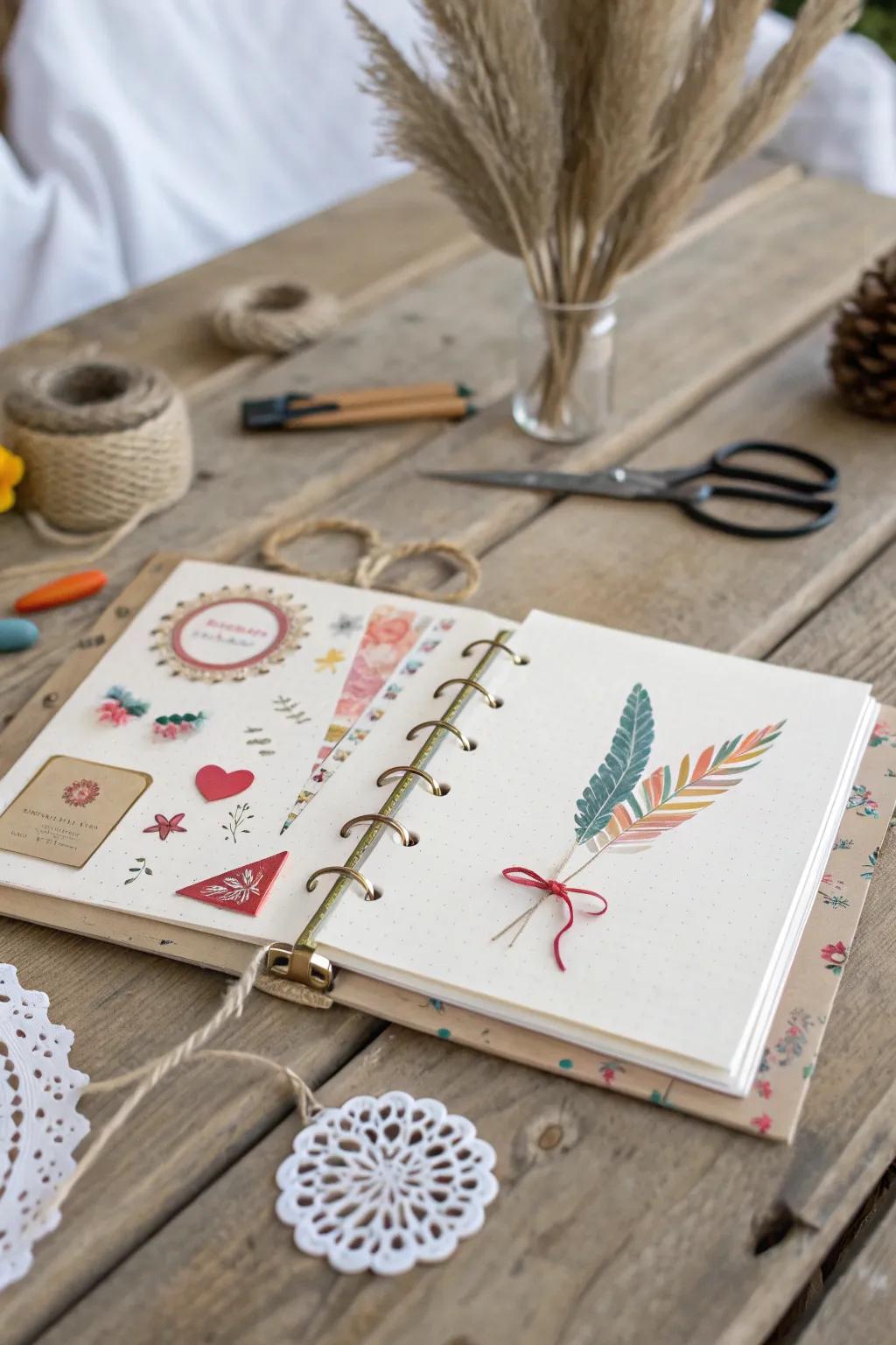 Preserve your treasured memories with a hint of bohemian flair and minimalist elegance.