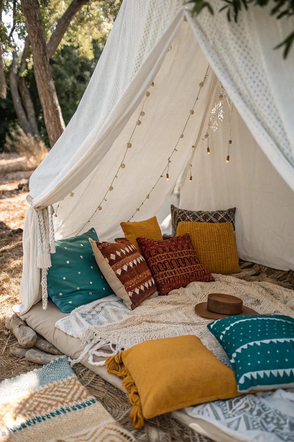 Venture into your personal Cushion Utopia—where ease encounters style in a fanciful getaway.
