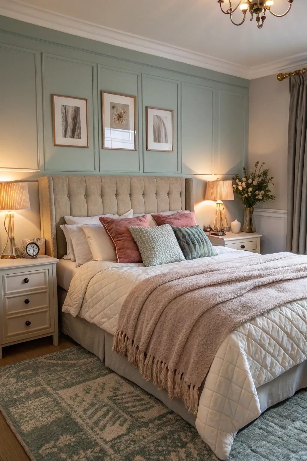 Snug bedding serves as the cornerstone for a restful night's sleep.