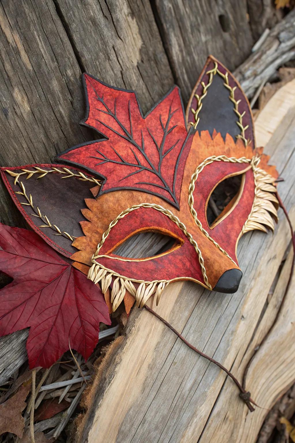 Unleash your wild spirit with this handcrafted fox disguise, where artistry meets nature.