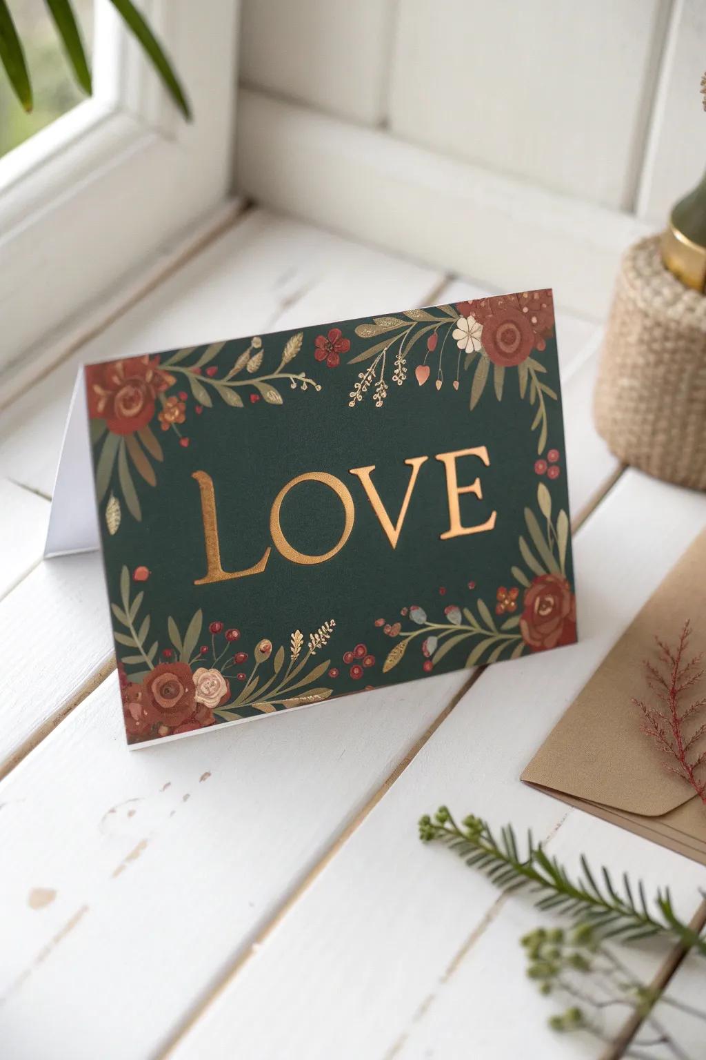 Allow your words to shine with a touch of heartfelt elegance and artisanal charm.