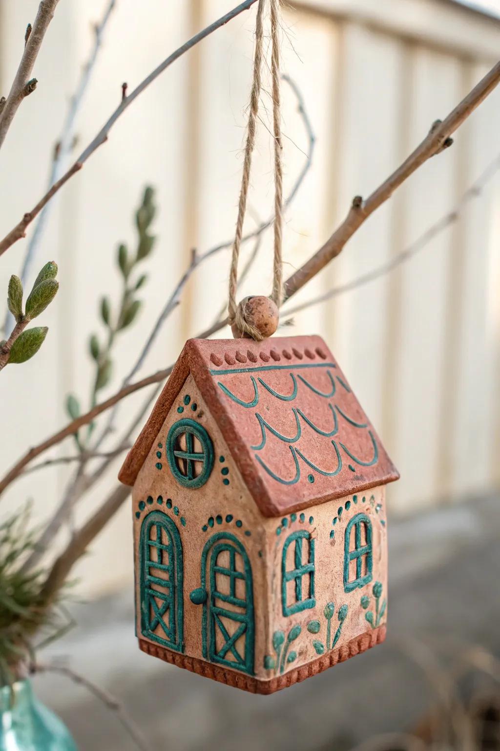 Decorate your space with the charm of handcrafted clay baubles. A dash of warmth and artistry for your treasured nook.