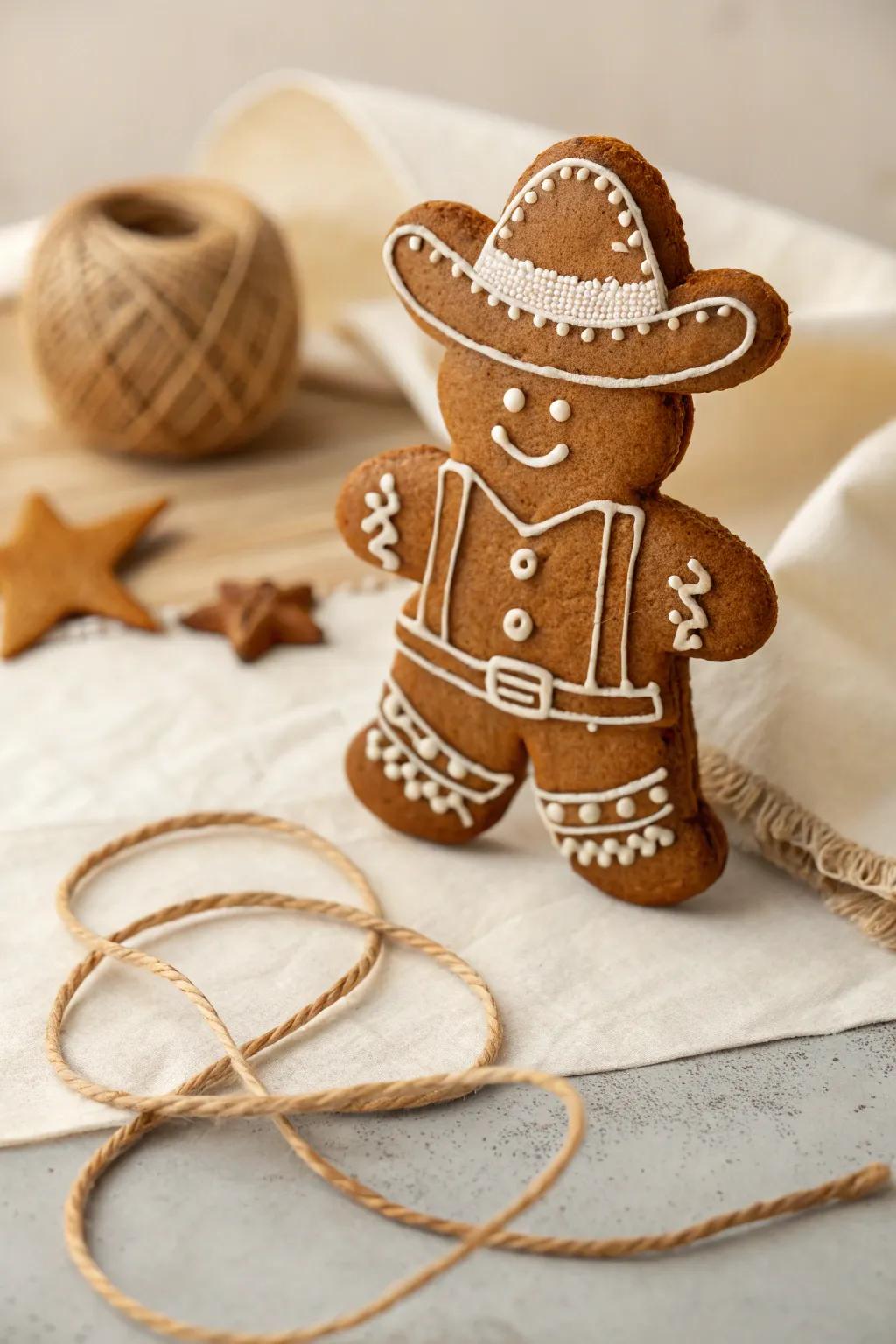 Meet your new wild plains icon: the Sweetbread Rancher! 🤠🍪 #MinimalistCharm #ScandiStyle