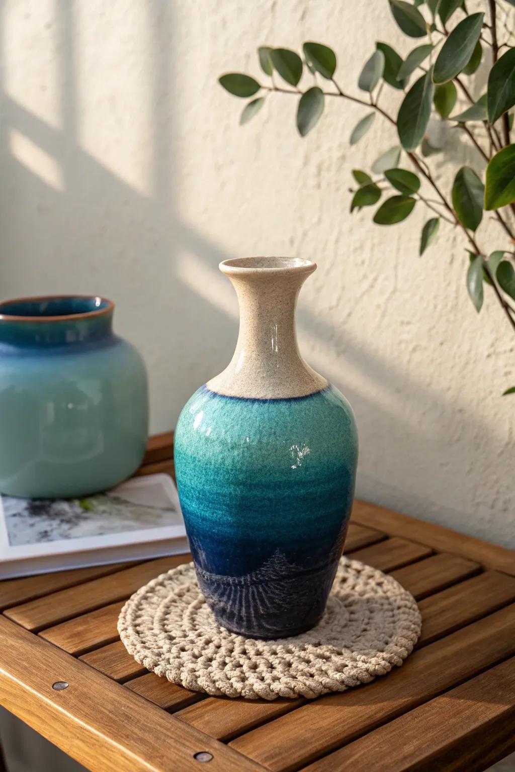 Embrace the serenity of the sea via an aquatic-inspired spectrum, transforming any area into a shoreside haven.