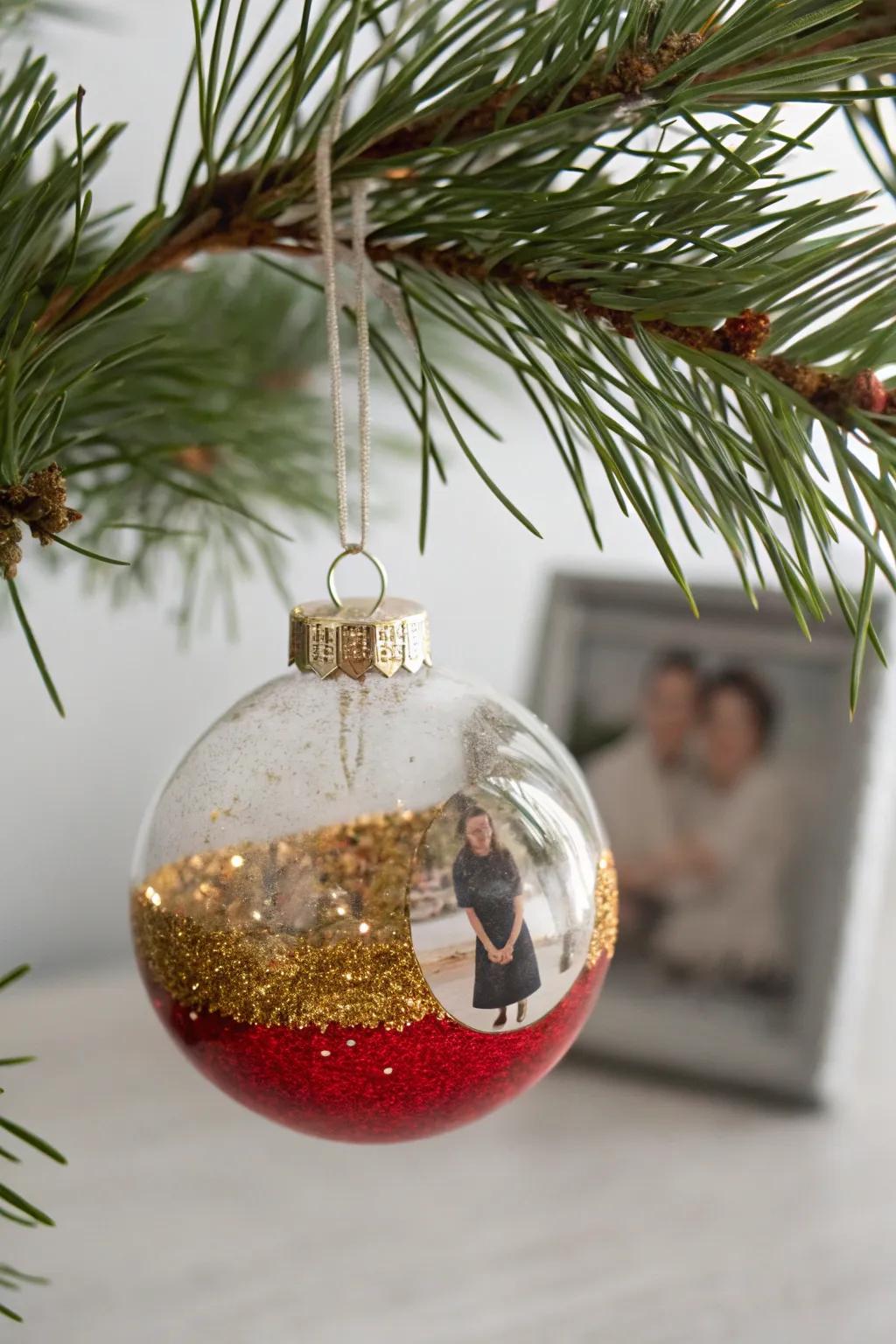 Record the enchantment of the season utilizing personalized baubles that intermingle simplicity and dynamic hue.