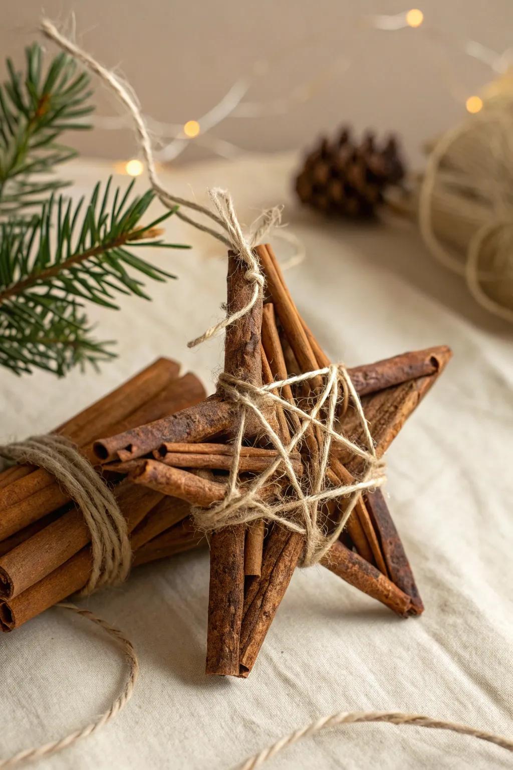 Designed with attentiveness and a hint of nature, these fragrant wood stars are the consummate synergy of rustic allure and comforting warmth.