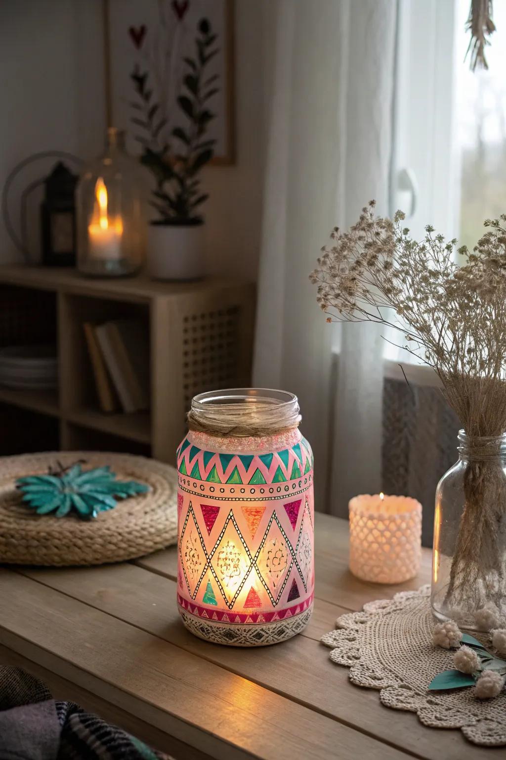 Illuminate your area with enchanting radiant vessel lanterns, a fusion of simplicity and boho allure.
