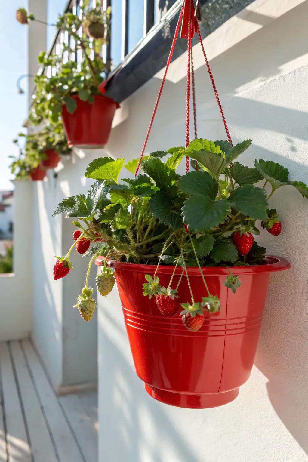 Illuminate your garden with a splash of color! 🌿🍓 #GardenGoals #ScandiBoho