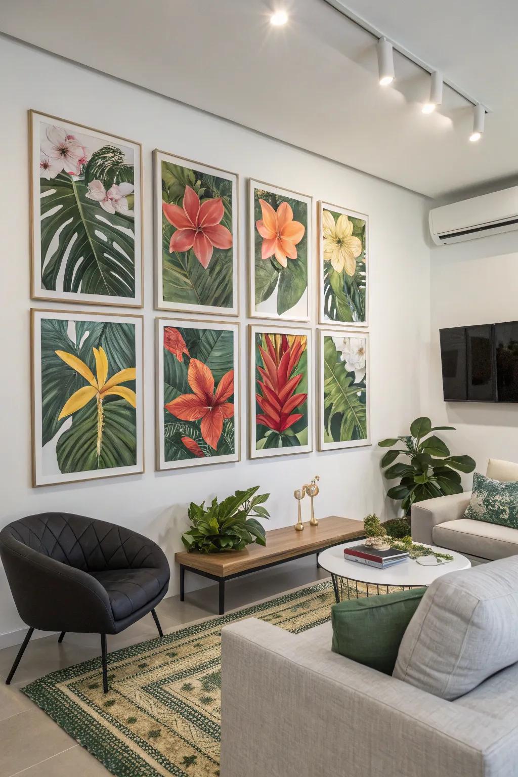 Botanicals and foliage bring spirited life and hue to your home.