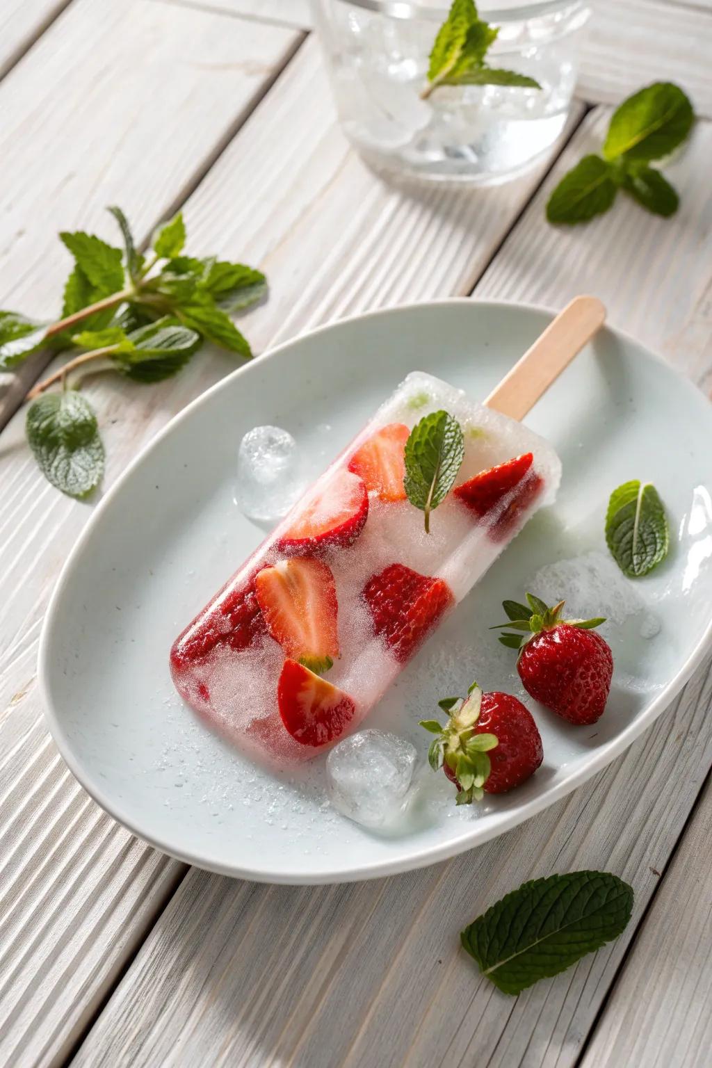 Elevate your bachelorette celebration with these chic and refreshing cocktail ice pops!