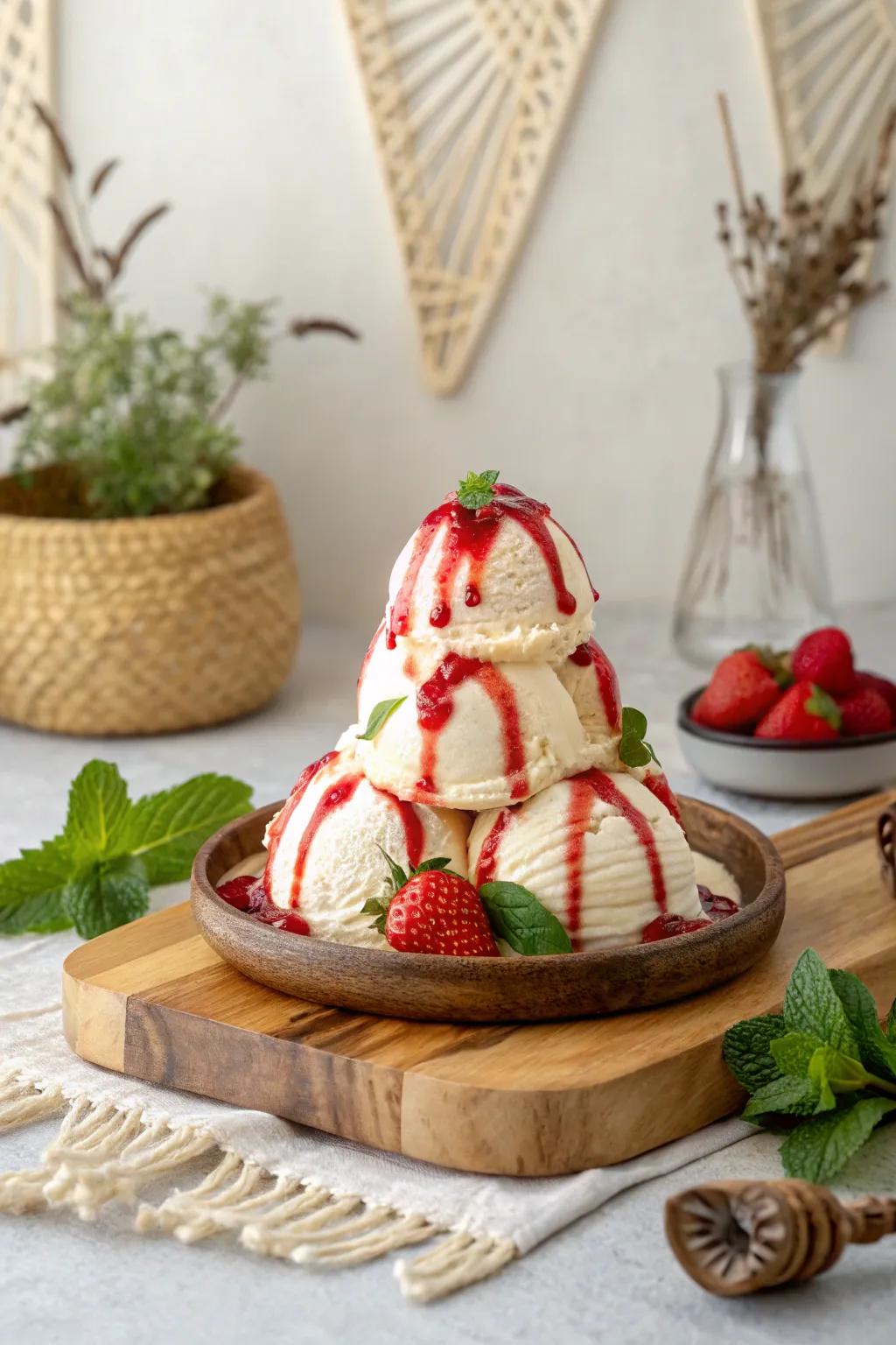 Savor the burst of flavors with our Edible Ice Cream Volcano – a delectable, scientific wonder ideal for your upcoming get-together!