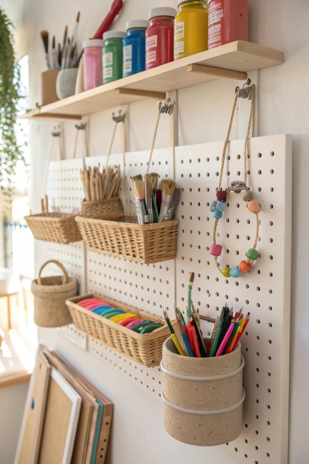 Revamp your area with inventive wall stowage: a sophisticated and effective approach to arrange kids' art materials!