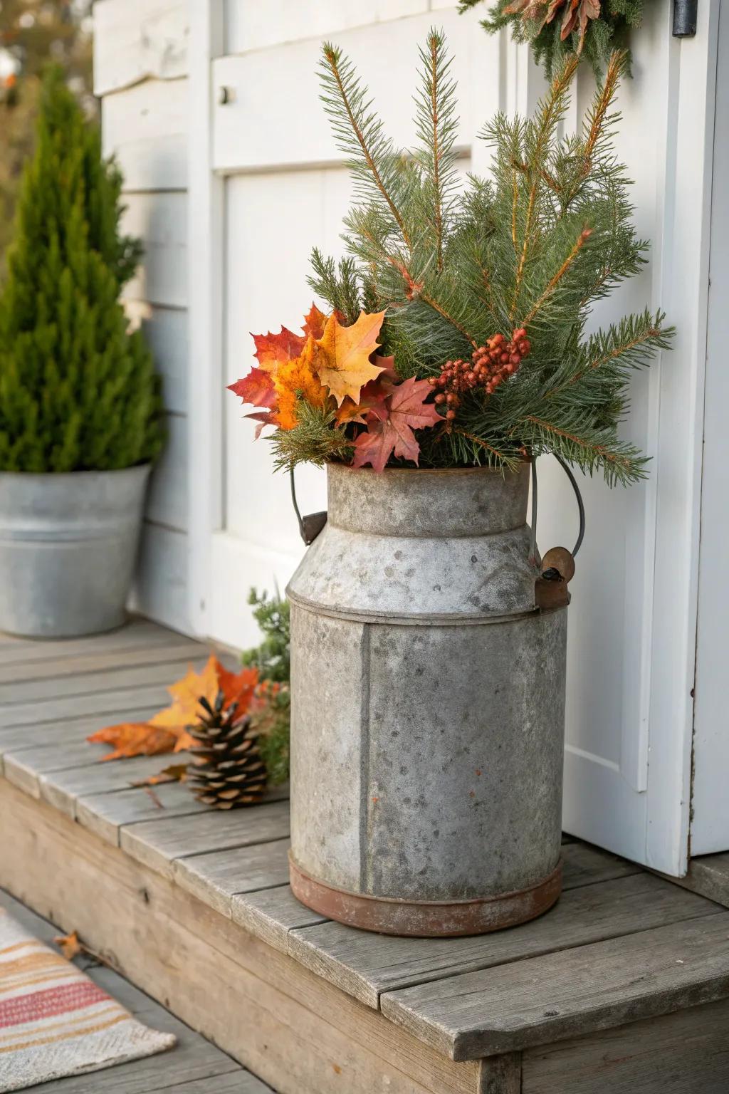 Celebrate the season's beauty with an elegant touch of rustic charm.