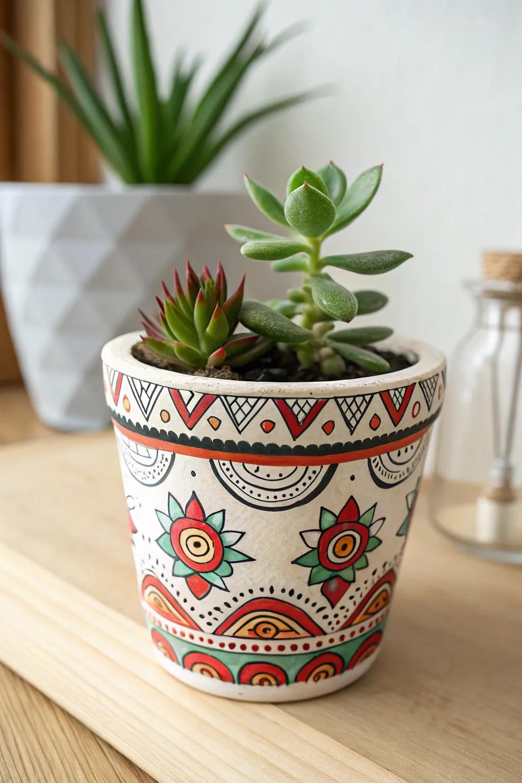 A touch of nature and artistry: Flawless last-minute DIY educator present!